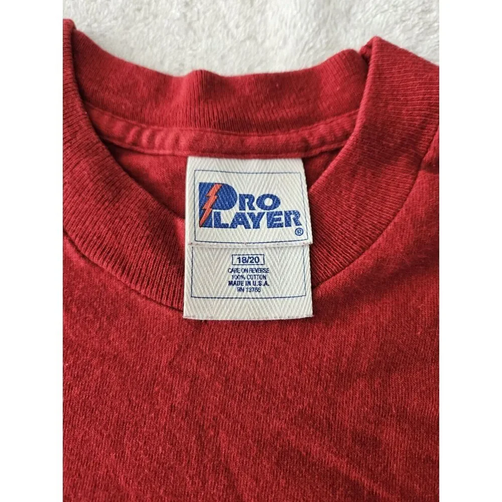 Vintage S.f. 49ers Tshirt Western Division‎ Pro Player Size 18/20